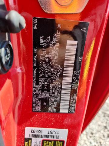 54262536 :رقم المزاد ، 5TBRV54148S480263 vin ، 2008 Toyota Tundra مزاد بيع