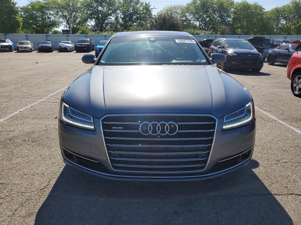 2015 Audi A8 მანქანა იყიდება აუქციონზე, vin: WAU32AFDXFN009790, აუქციონის ნომერი: 52667706