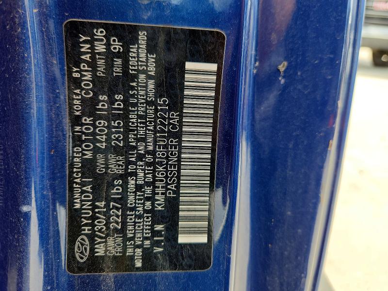 2015 Hyundai Genesis Coupe მანქანა იყიდება აუქციონზე, vin: KMHHU6KJ8FU122215, აუქციონის ნომერი: 53650266