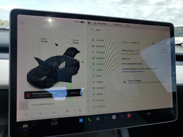 Продажа на аукционе авто 2021 Tesla Model Y, vin: 5YJYGDEF8MF305692, номер лота: 51844076