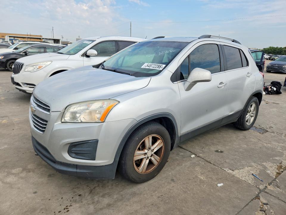 Продажа на аукционе авто 2016 Chevrolet Trax, vin: 3GNCJLSBXGL253633, номер лота: 54872286