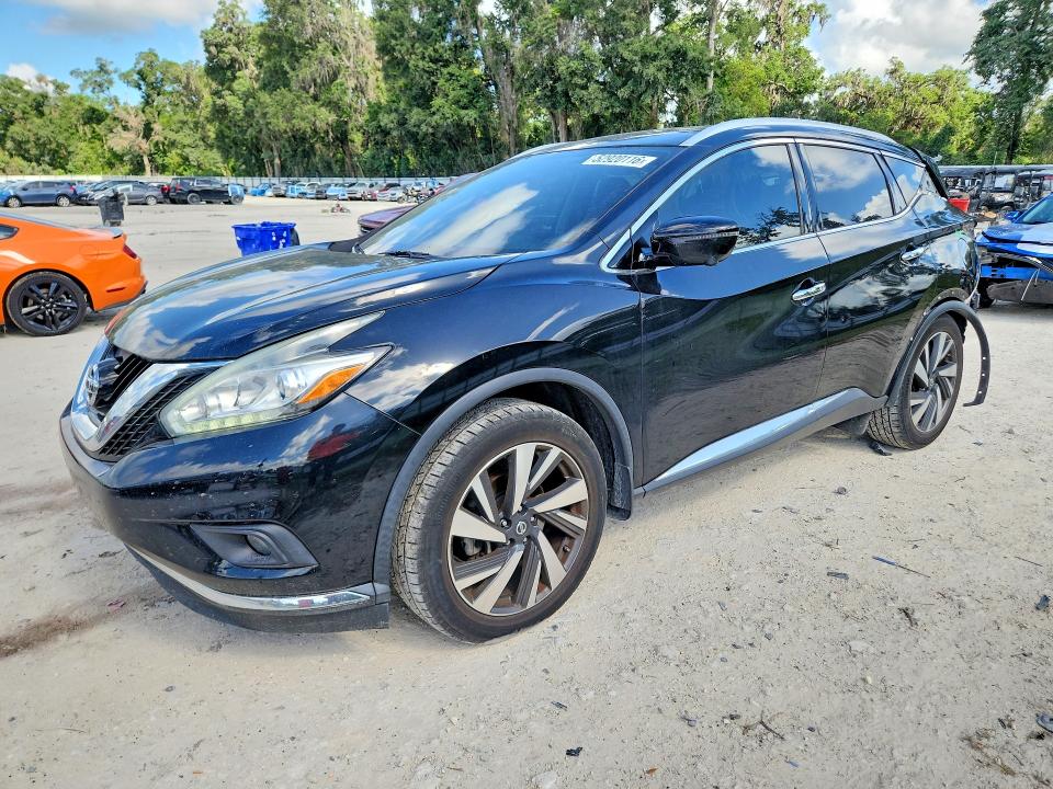 52920116 :رقم المزاد ، 5N1AZ2MG9JN184142 vin ، 2018 Nissan Murano مزاد بيع