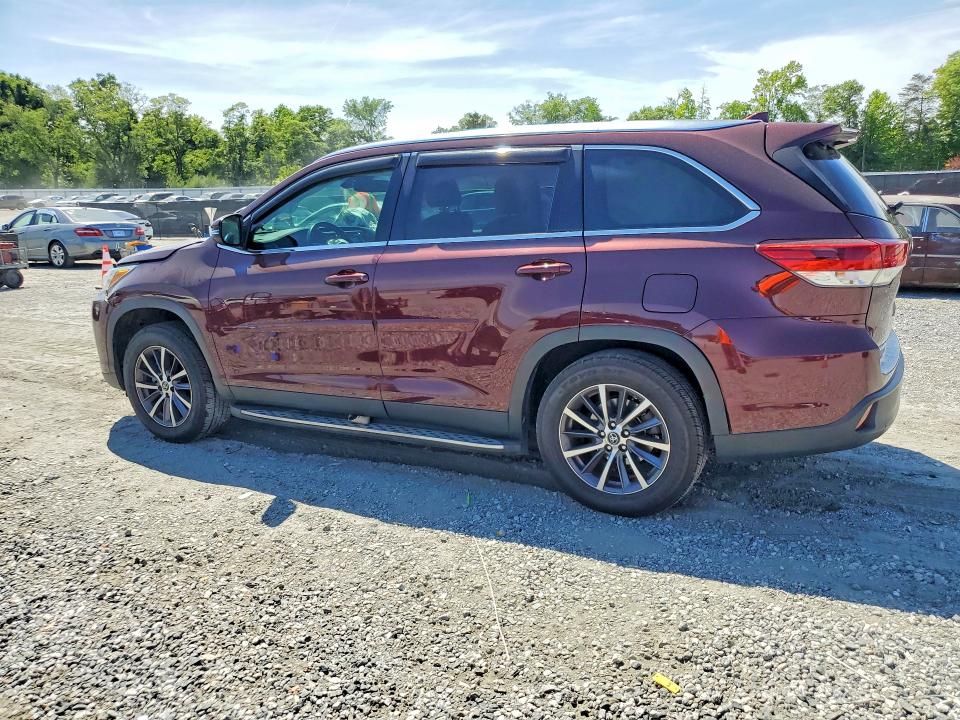 52425886 :رقم المزاد ، 5TDKZRFH0KS335288 vin ، 2019 Toyota Highlander مزاد بيع