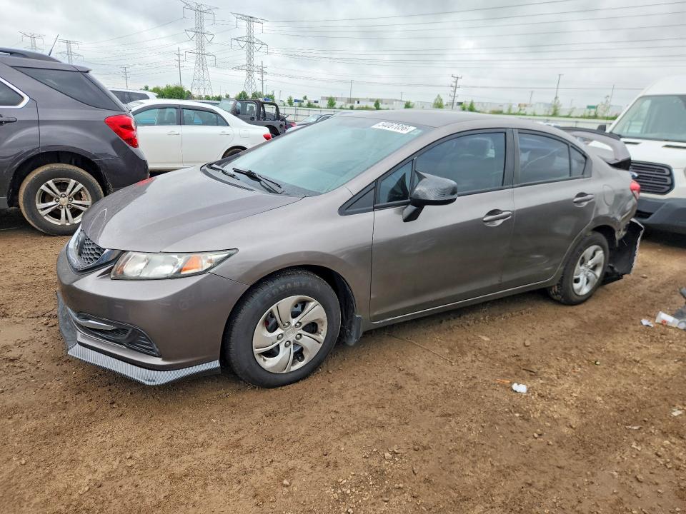 2013 Honda Civic მანქანა იყიდება აუქციონზე, vin: 19XFB2F54DE049136, აუქციონის ნომერი: 54067056