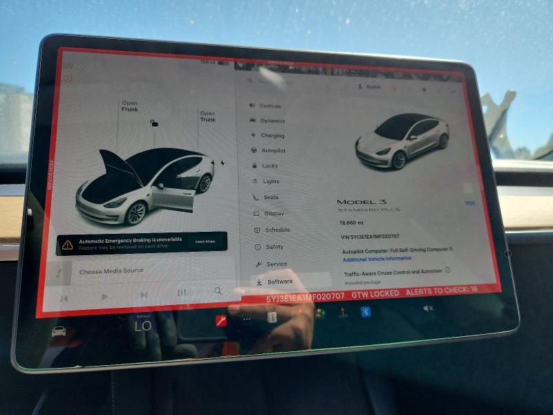 Продажа на аукционе авто 2021 Tesla Model 3, vin: 5YJ3E1EA1MF020707, номер лота: 52756816