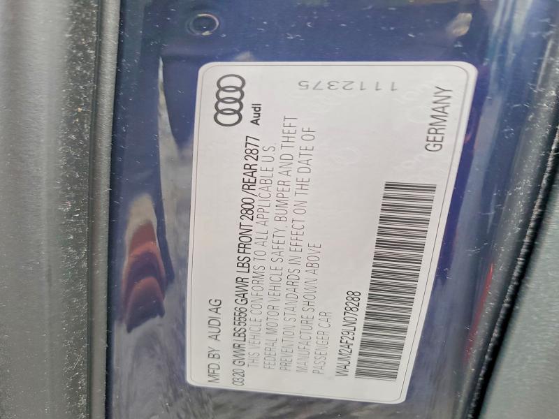 Aukcja sprzedaży 2020 Audi A6, vin: WAUM2AF29LN078288, numer aukcji: 53314346