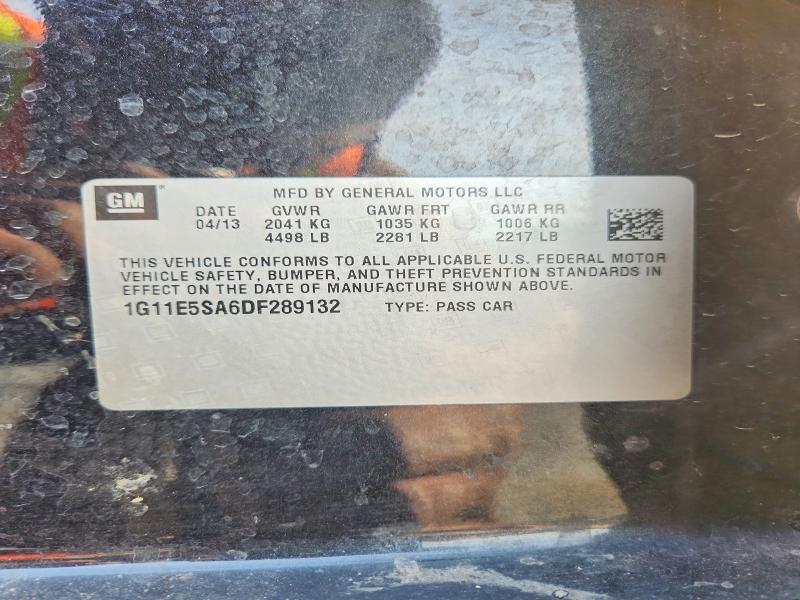Продажа на аукционе авто 2013 Chevrolet Malibu, vin: 1G11E5SA6DF289132, номер лота: 52420826