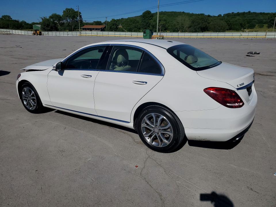 53757106 :رقم المزاد ، 55SWF4KB6FU023385 vin ، 2015 Mercedes-benz C مزاد بيع