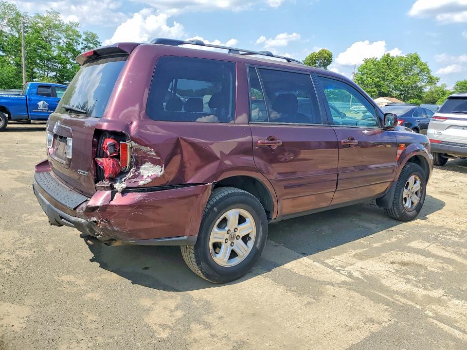 2008 Honda Pilot მანქანა იყიდება აუქციონზე, vin: 5FNYF18268B011935, აუქციონის ნომერი: 53997906