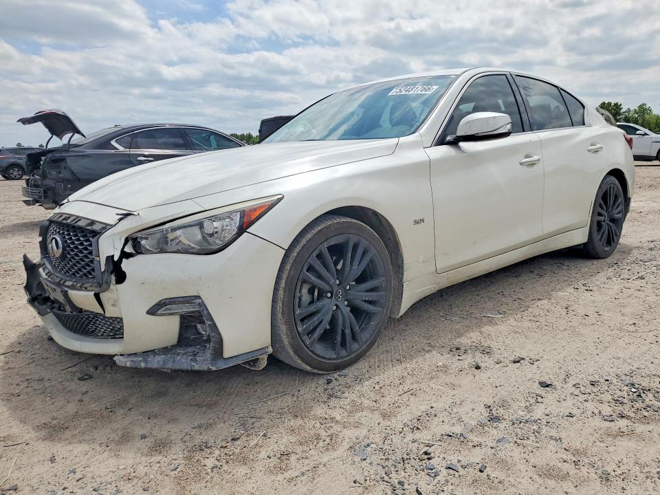 52481766 :رقم المزاد ، JN1EV7AP6JM355862 vin ، 2018 Infiniti Q50 مزاد بيع