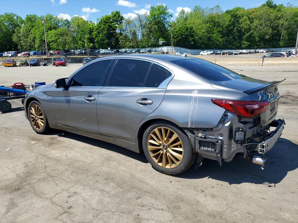 Продаж на аукціоні авто 2021 Infiniti Q50, vin: JN1EV7BP9MM705116, номер лоту: 54971396