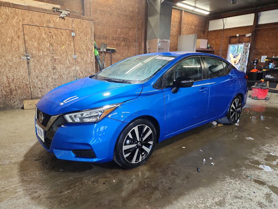 53031636 :رقم المزاد ، 3N1CN8FV7NL863469 vin ، 2022 Nissan Versa مزاد بيع