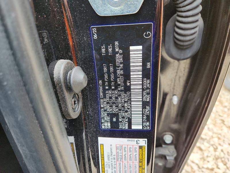 Aukcja sprzedaży 2023 Toyota 4runner, vin: JTERU5JR3P6172192, numer aukcji: 52358056