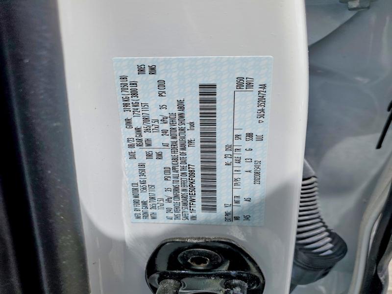 2023 Ford F150 მანქანა იყიდება აუქციონზე, vin: 1FTFW1E50PKF09877, აუქციონის ნომერი: 55530916