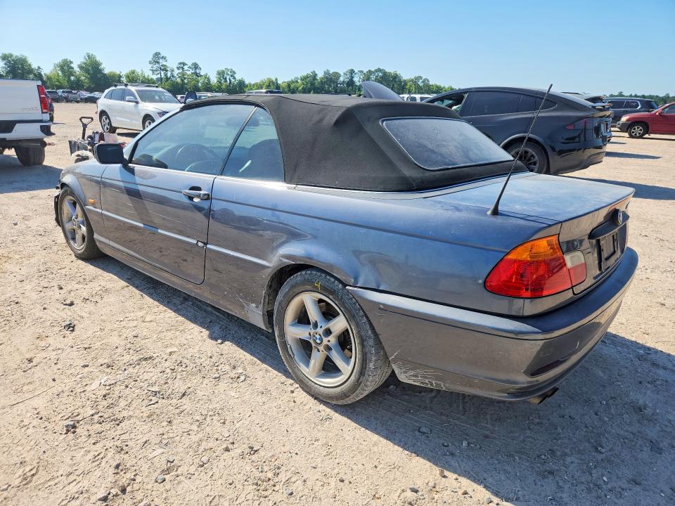 Aukcja sprzedaży 2002 Bmw 325, vin: WBABS33422JY59376, numer aukcji: 53430576