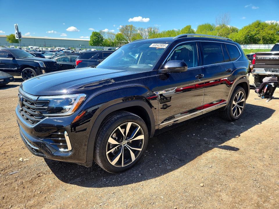 53542806 :رقم المزاد ، 1V2FR2CA3SC506499 vin ، 2025 Volkswagen Atlas مزاد بيع
