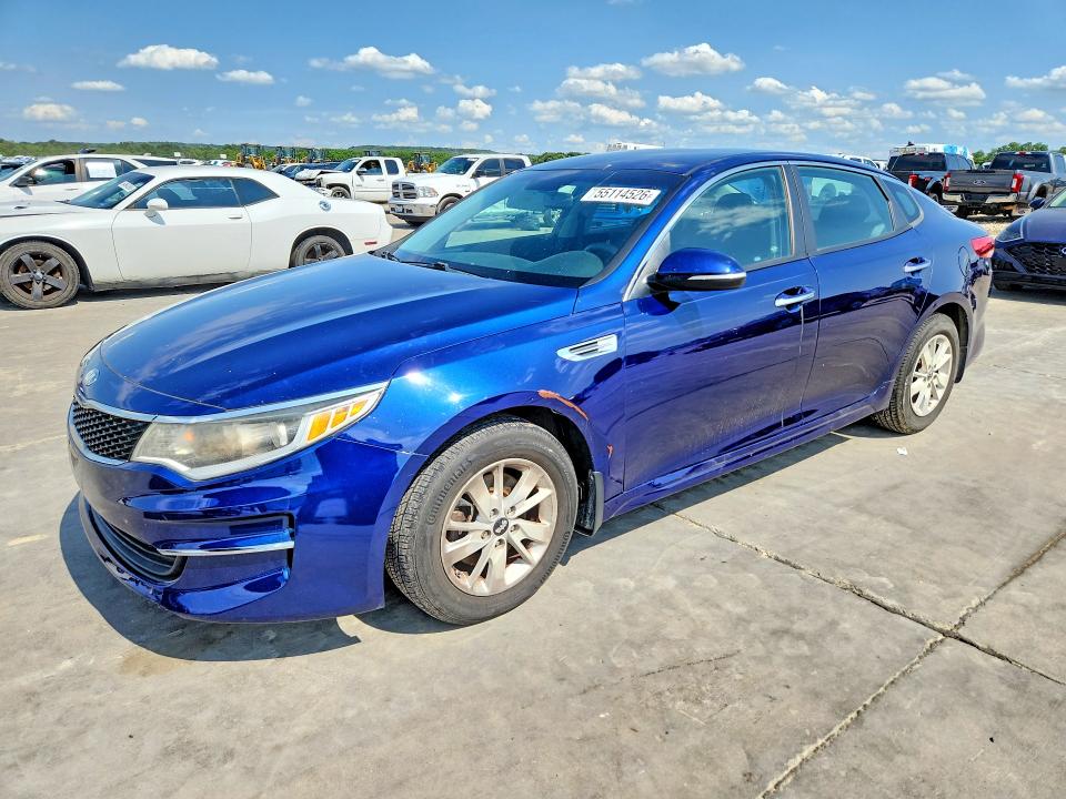 55114526 :رقم المزاد ، 5XXGT4L36JG219466 vin ، 2018 Kia Optima مزاد بيع