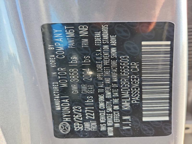 52924816 :رقم المزاد ، KMHLM4DG8RU665603 vin ، 2024 Hyundai Elantra مزاد بيع