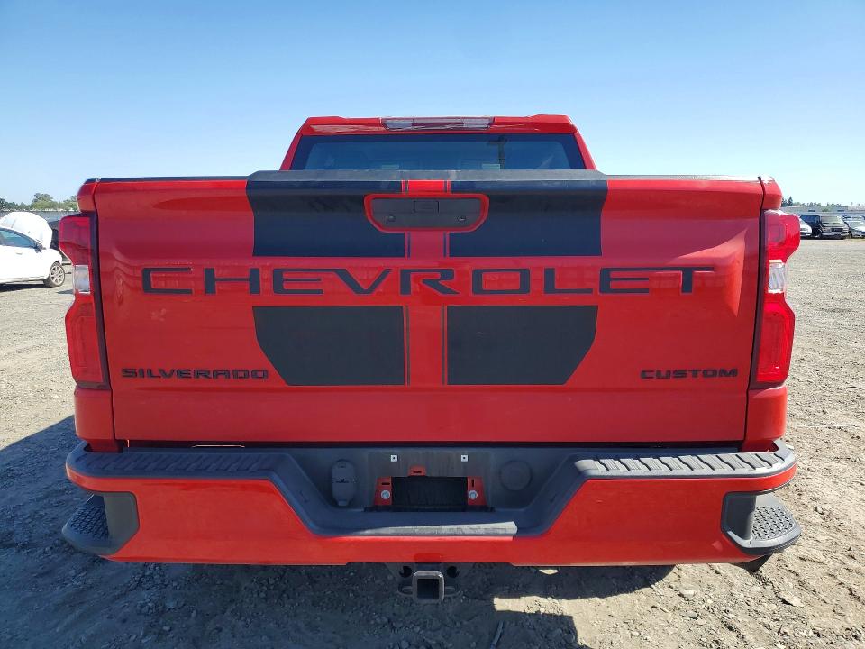 53075246 :رقم المزاد ، 1GCPWBEK1MZ350404 vin ، 2021 Chevrolet Silverado مزاد بيع