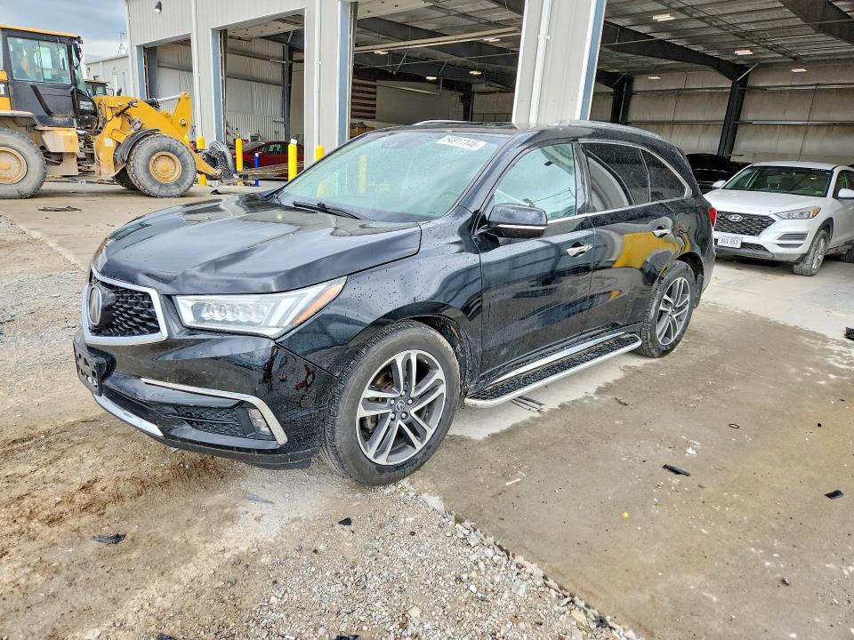 54911146 :رقم المزاد ، 5FRYD4H87HB019388 vin ، 2017 Acura Mdx مزاد بيع
