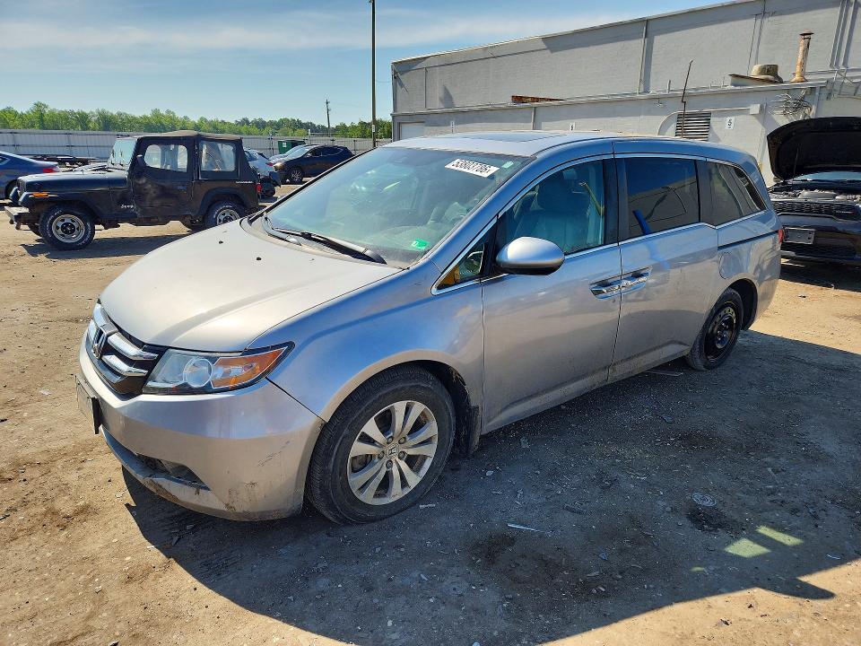 Aukcja sprzedaży 2017 Honda Odyssey, vin: 5FNRL5H68HB014004, numer aukcji: 53803786