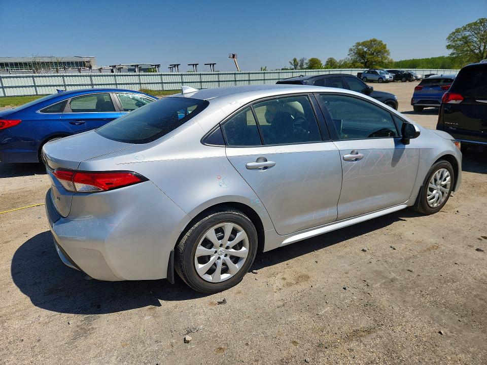 53266446 :رقم المزاد ، JTDEPRAE0LJ027312 vin ، 2020 Toyota Corolla مزاد بيع
