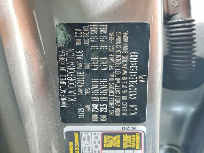 Продажа на аукционе авто 2026 Kia Niro, vin: KNDCP3LE4T5341409, номер лота: 53619546