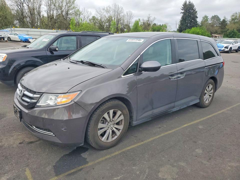 Auction sale of the 2015 Honda Odyssey, vin: 5FNRL5H49FB081836, lot number: 51917246