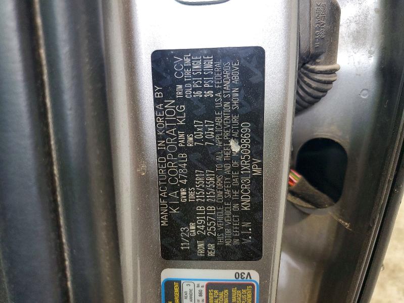2024 Kia Niro მანქანა იყიდება აუქციონზე, vin: KNDCR3L1XR5098690, აუქციონის ნომერი: 54893166