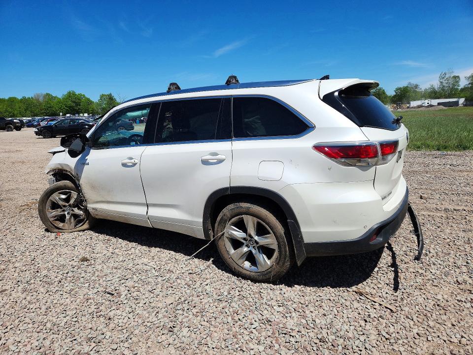 Продаж на аукціоні авто 2016 Toyota Highlander Hybrid, vin: 5TDDCRFH7GS014771, номер лоту: 54371996