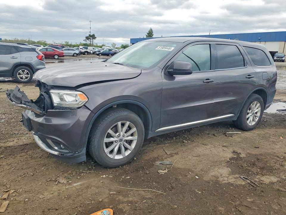 51909446 :رقم المزاد ، 1C4RDJAG9KC617296 vin ، 2019 Dodge Durango مزاد بيع