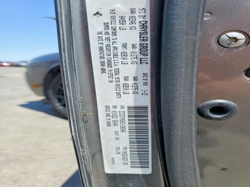 Продаж на аукціоні авто 2012 Dodge Challenger, vin: 2C3CDYAG0CH186946, номер лоту: 54152966