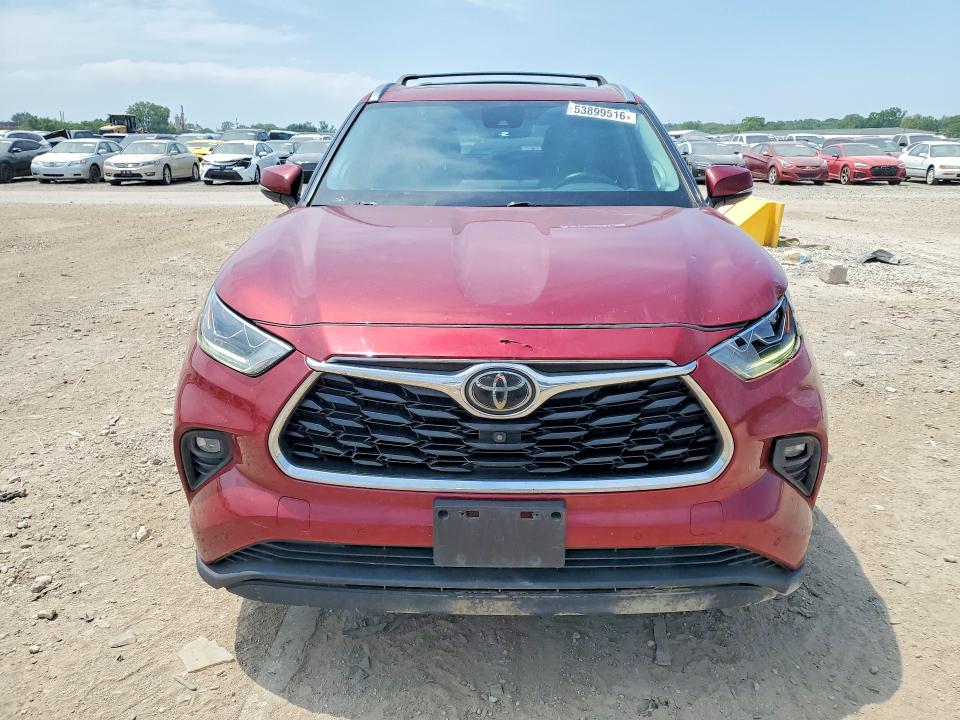 2021 Toyota Highlander მანქანა იყიდება აუქციონზე, vin: 5TDDZRBH5MS525928, აუქციონის ნომერი: 53899516