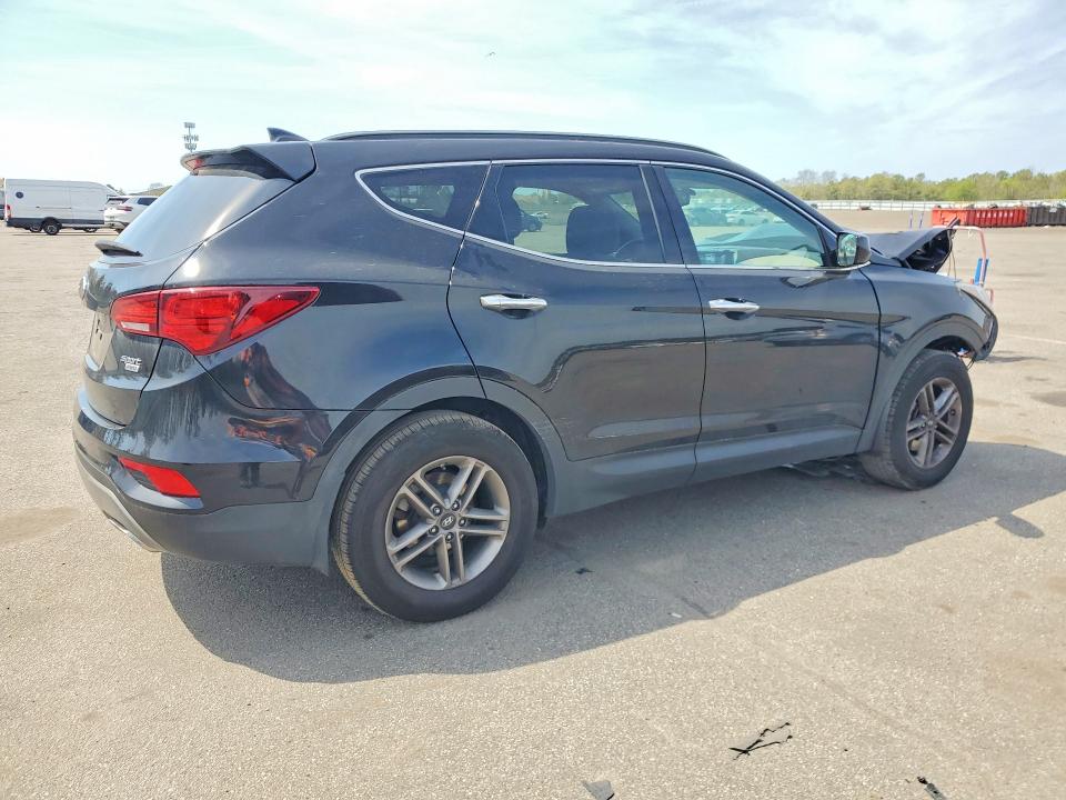 52723236 :رقم المزاد ، 5NMZUDLB9HH033834 vin ، 2017 Hyundai Santa Fe Sport مزاد بيع