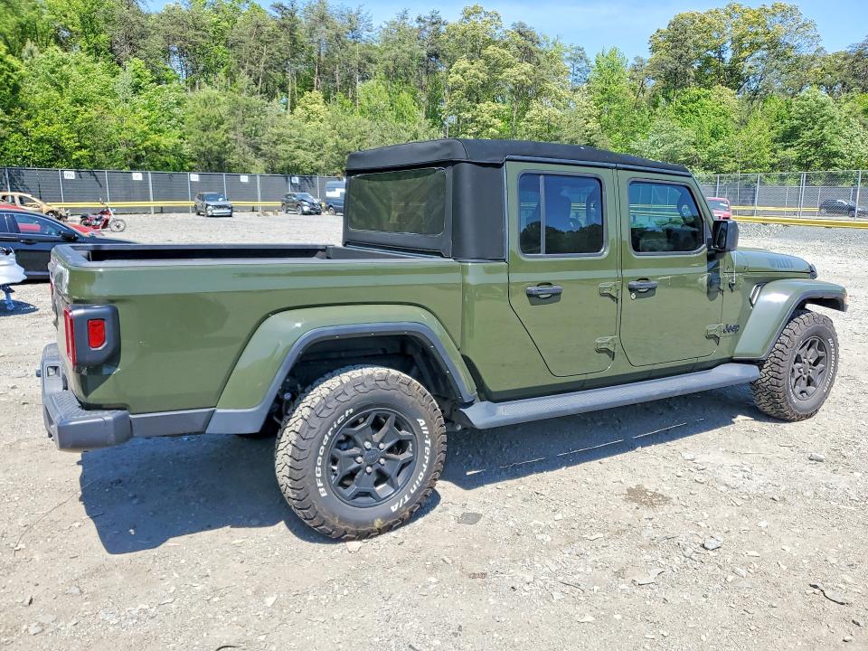 52596086 :رقم المزاد ، 1C6HJTAG6PL516117 vin ، 2023 Jeep Gladiator مزاد بيع