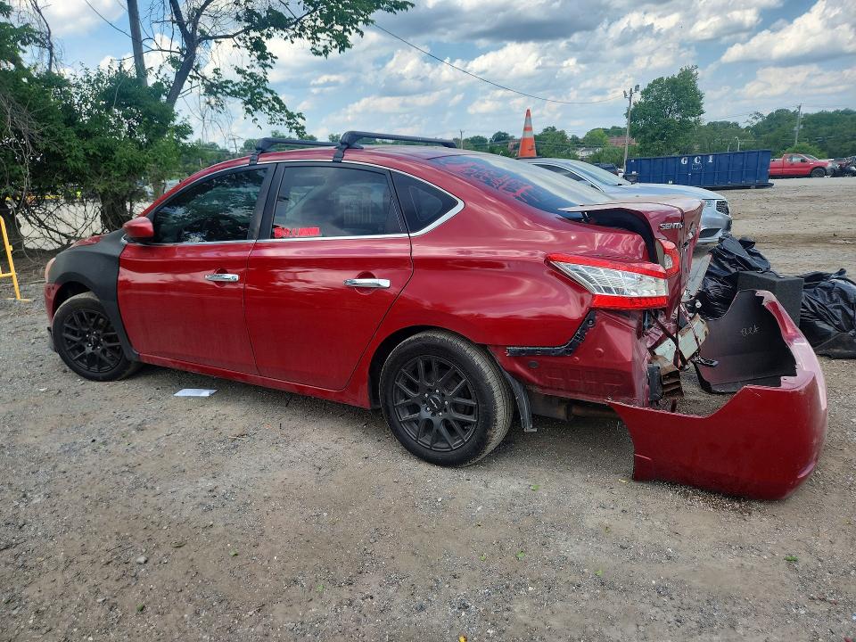 53839746 :رقم المزاد ، 3N1AB7AP3DL633865 vin ، 2013 Nissan Sentra مزاد بيع