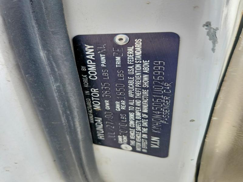 Продаж на аукціоні авто 2001 Hyundai Elantra, vin: KMHDN45D61U026999, номер лоту: 55401146