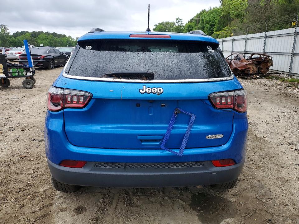 52932986 :رقم المزاد ، 3C4NJCBB9JT461575 vin ، 2018 Jeep Compass مزاد بيع