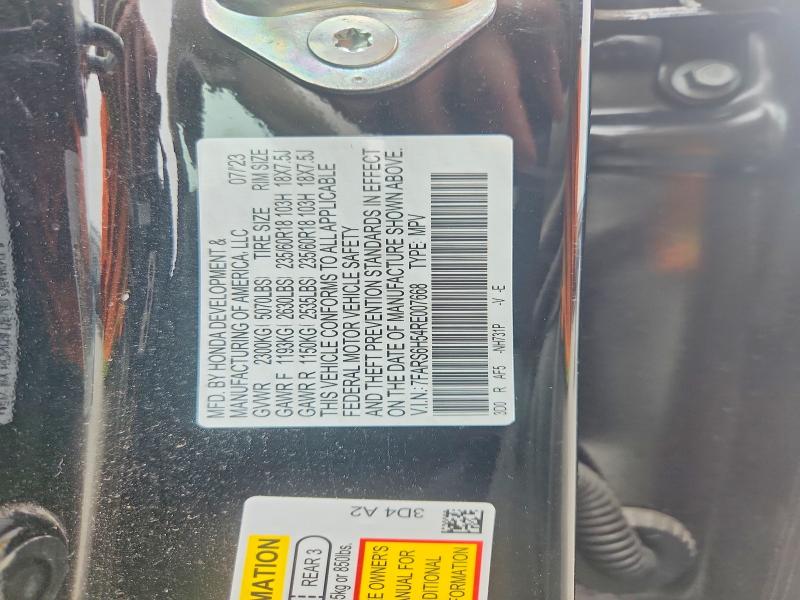 Продаж на аукціоні авто 2024 Honda Cr-v, vin: 7FARS6H54RE007668, номер лоту: 52550236