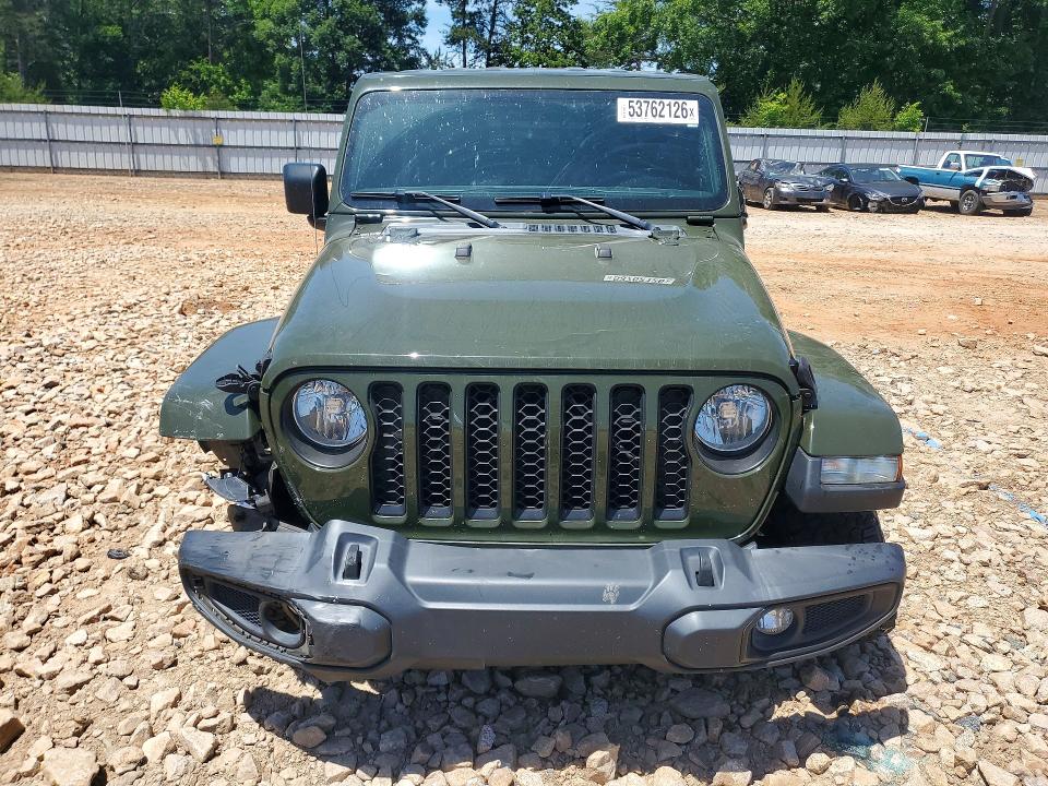 2021 Jeep Gladiator მანქანა იყიდება აუქციონზე, vin: 1C6HJTFG5ML587815, აუქციონის ნომერი: 53762126