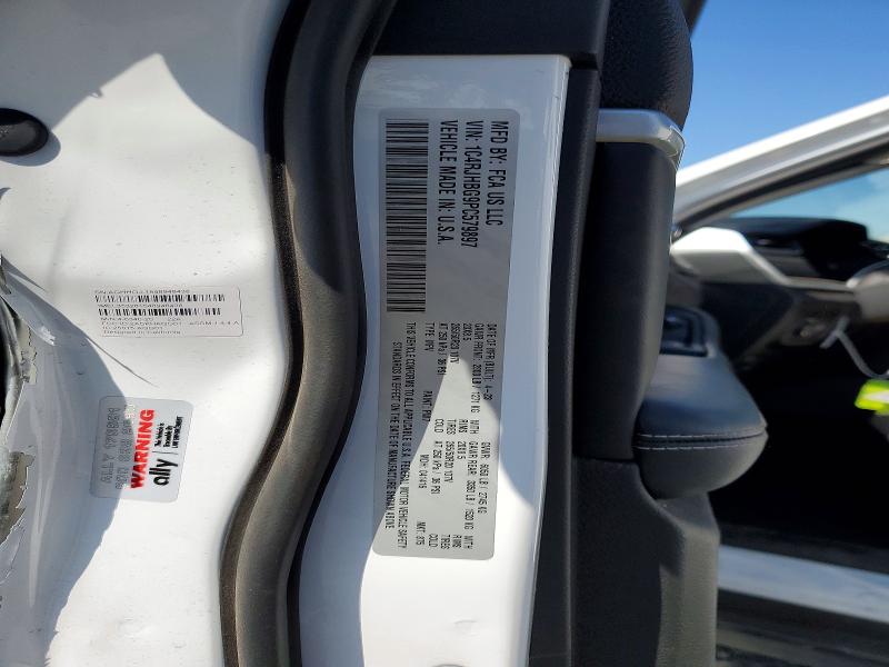 52873456 :رقم المزاد ، 1C4RJHBG9PC579897 vin ، 2023 Jeep Grand Cherokee مزاد بيع