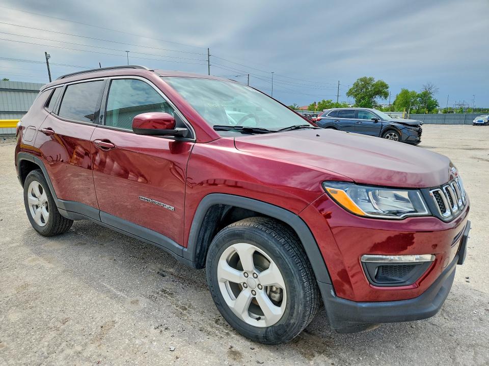 Продажа на аукционе авто 2021 Jeep Compass, vin: 3C4NJDBB9MT555126, номер лота: 54660296