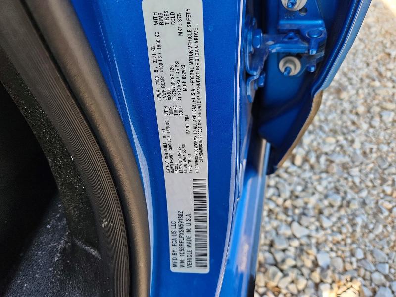 Aukcja sprzedaży 2025 Ram 1500, vin: 1C6SRFLPXSN591882, numer aukcji: 52268266