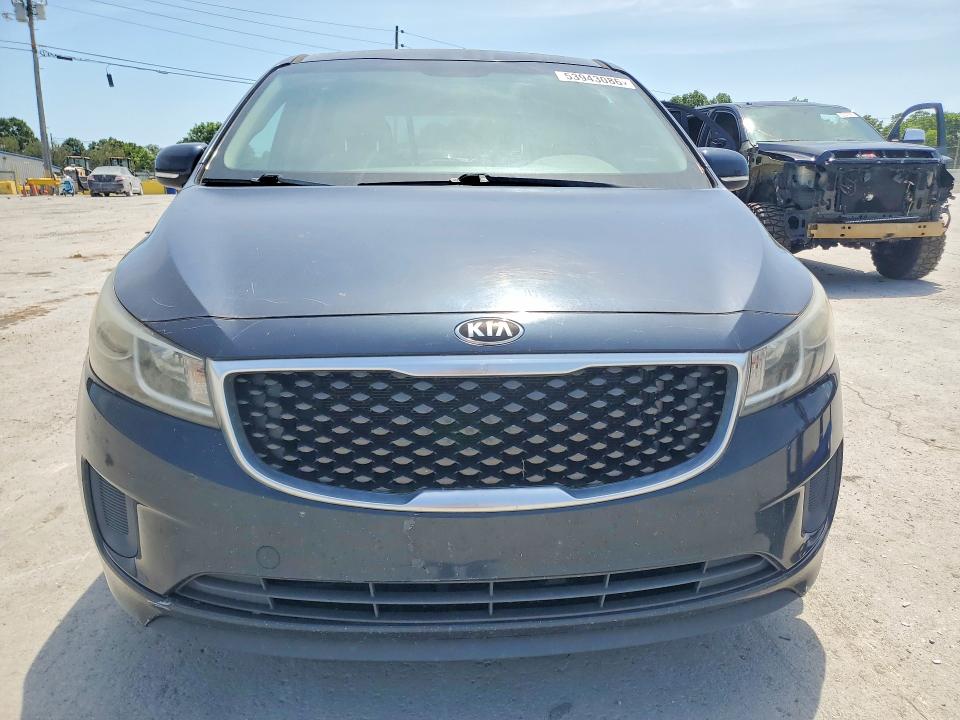 53943086 :رقم المزاد ، KNDMB5C11G6105666 vin ، 2016 Kia Sedona مزاد بيع