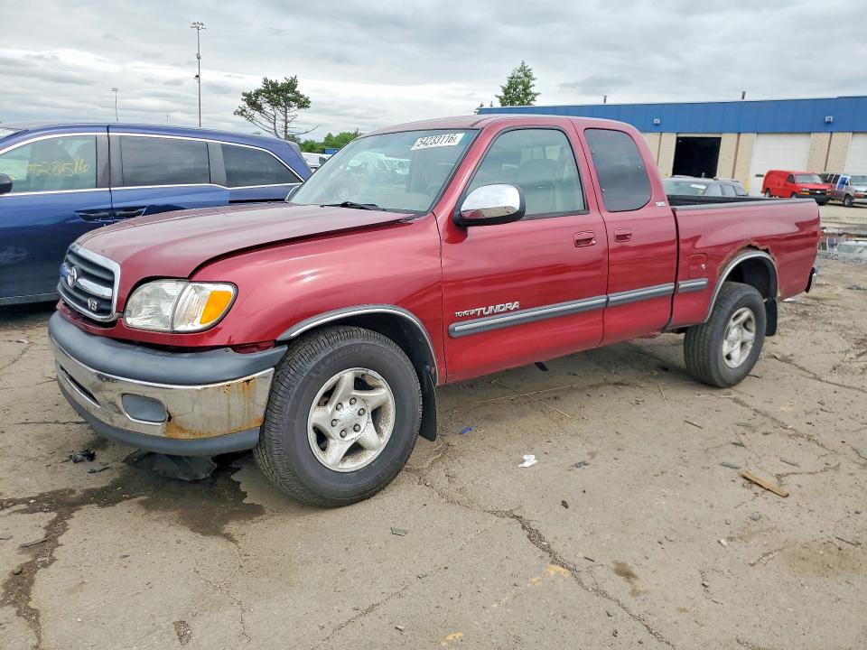 2002 Toyota Tundra მანქანა იყიდება აუქციონზე, vin: 5TBRT34182S229389, აუქციონის ნომერი: 54233116