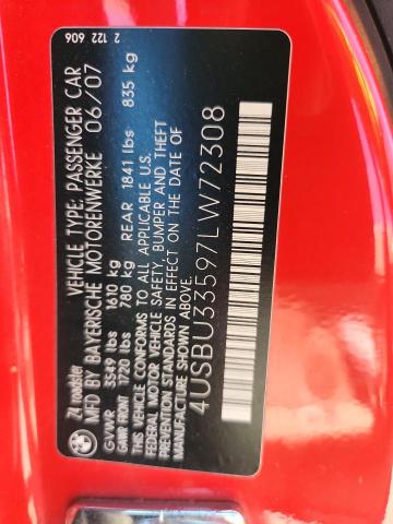 Продаж на аукціоні авто 2007 Bmw Z4, vin: 4USBU33597LW72308, номер лоту: 52222146