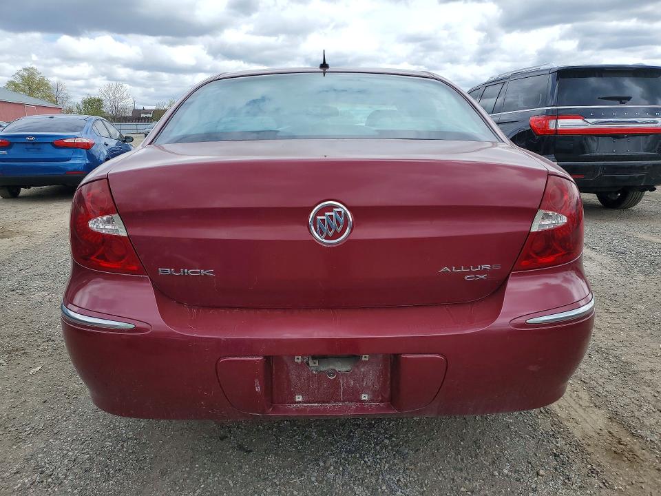 2006 Buick Allure მანქანა იყიდება აუქციონზე, vin: 2G4WJ582961159537, აუქციონის ნომერი: 51371006
