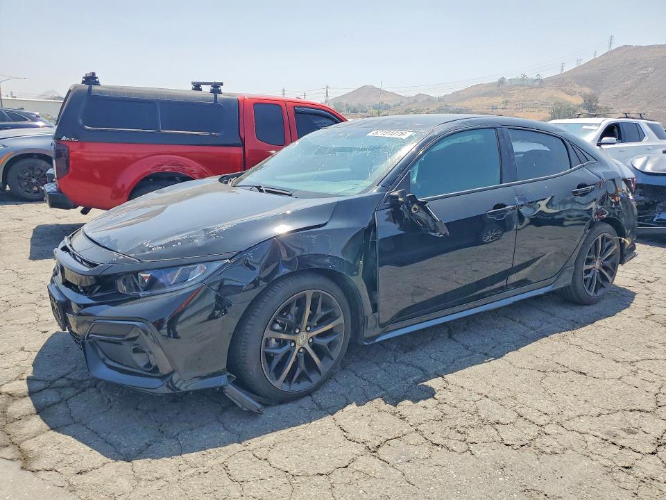 52191076 :رقم المزاد ، SHHFK7H40MU424417 vin ، 2021 Honda Civic مزاد بيع