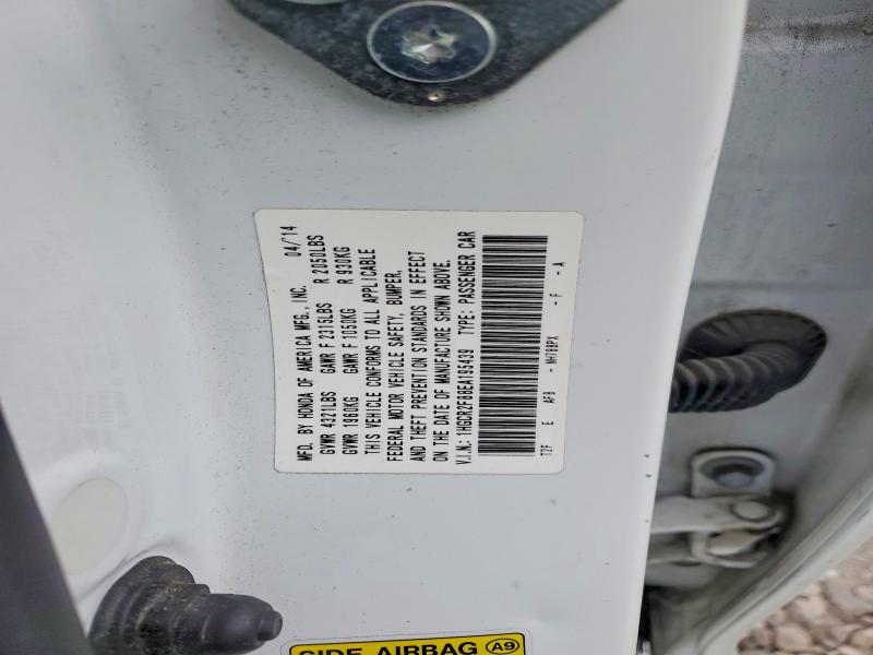 54013036 :رقم المزاد ، 1HGCR2F88EA195439 vin ، 2014 Honda Accord مزاد بيع