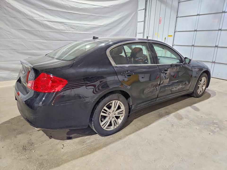 2012 Infiniti G25 Sedan მანქანა იყიდება აუქციონზე, vin: JN1DV6AR9CM862085, აუქციონის ნომერი: 54989956